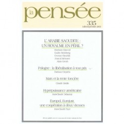 Revue ''la Pensée'', 335 Juillet-Septembre