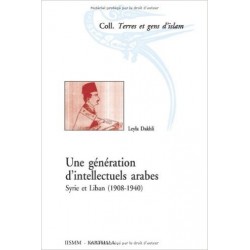 Une génération d'intellectuels arabe (1908-1940)