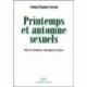 Printemps et automne sexuels: puberté, ménopause, andropause au Maroc