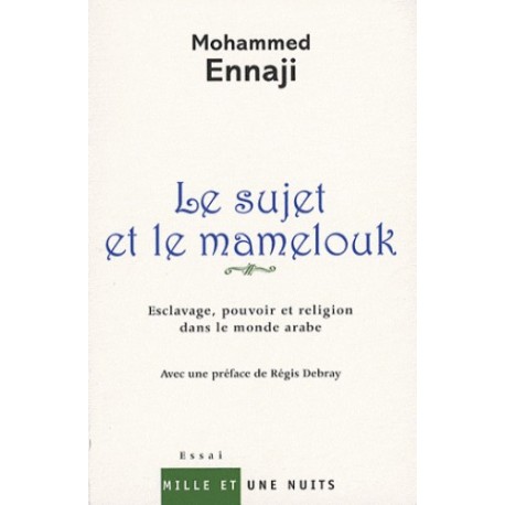 Le sujet et le mamelouk