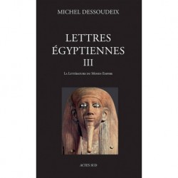 Lettres égyptiennes III