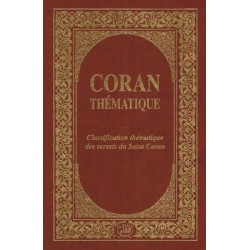 Coran Thématique, Classification thématique des versets du Saint Coran